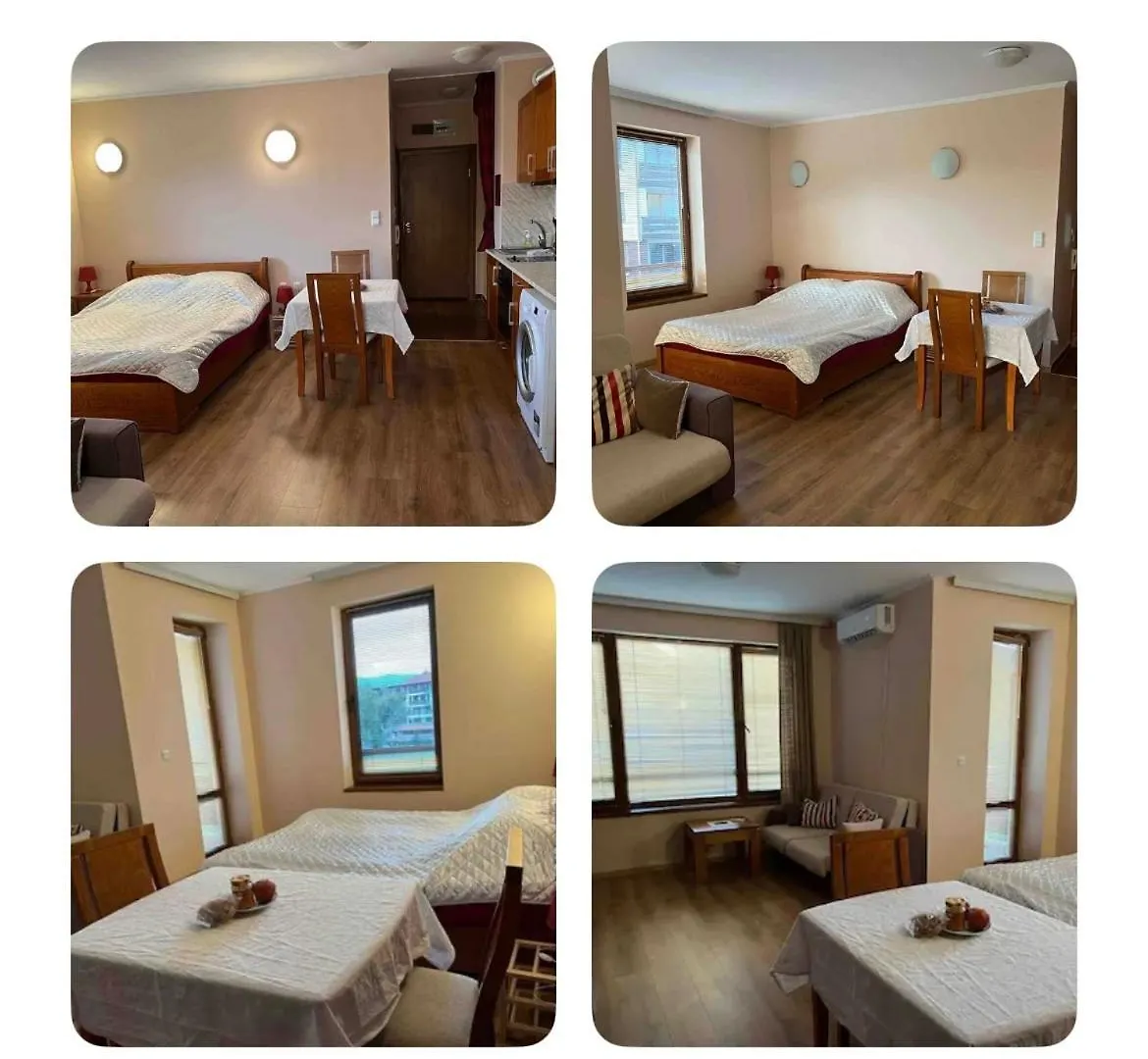 Spacious Studio At Gondola! Fast Wifi, Washer, Ac, Balcony, Quiet Bansko